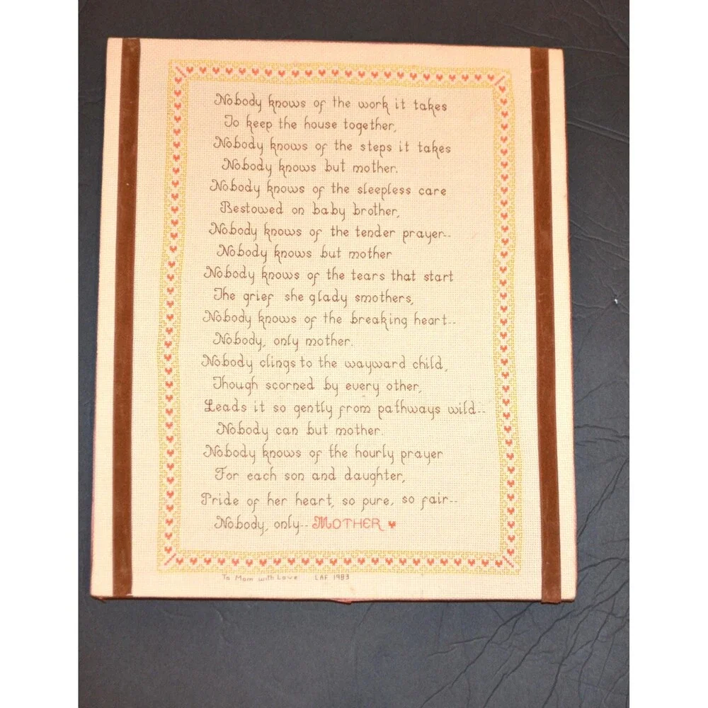 Bucolic Country Cottage Core Rustic Poetry of Mother 1980s